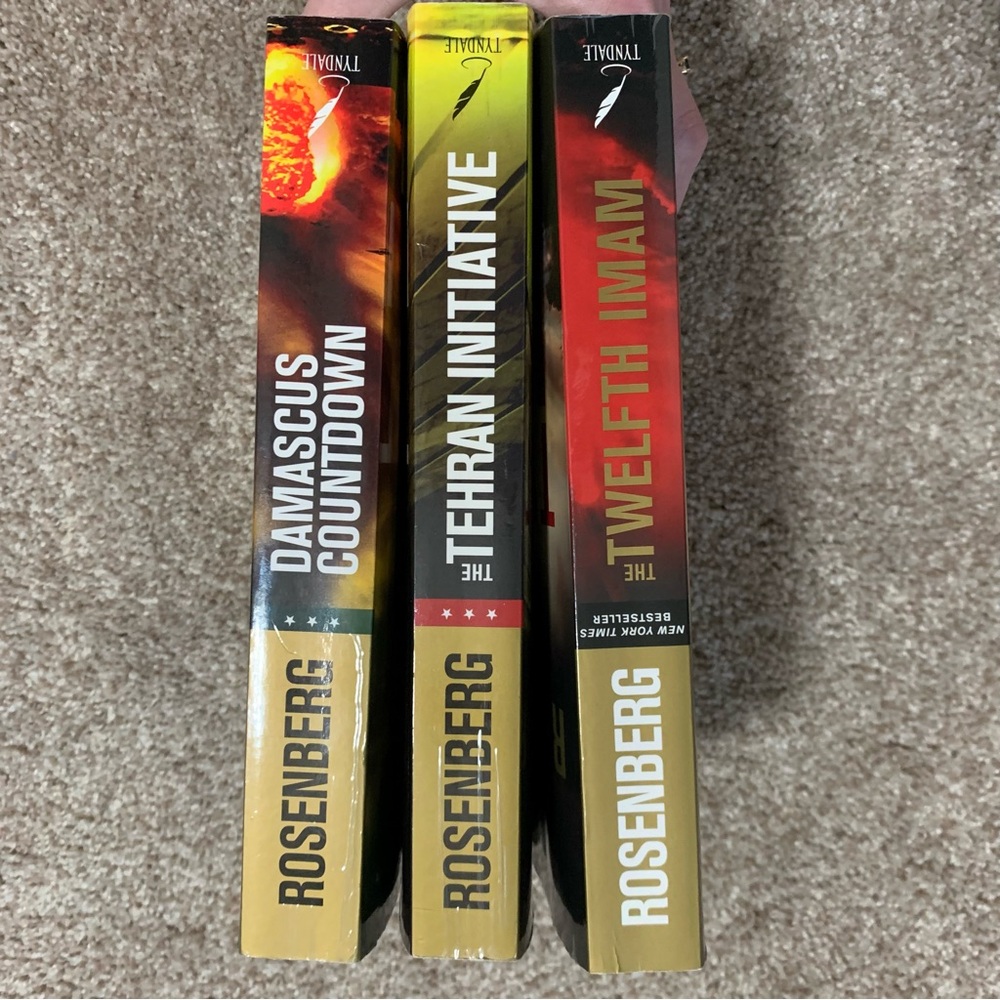 Joel C. Rosenberg The Twelfth Imam Series Trilogy Set Novels Paperback Books - Picture 3 of 9